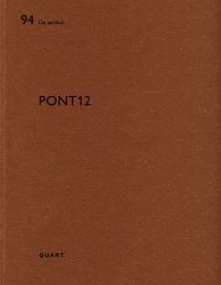 Brown cover with 94 De aedibus Pont 12 Quart in black font by Quart Publishers