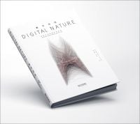 White book cover of Digital Nature, Decoding Zhang Zhoujie Digital Lab. Published by Tongji University Press.