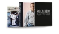 Slip cased book featuring publicity shot of Paul Newman as Jim Kane in Pocket Money, on cover of BLUE-EYED COOL, by ACC Art Books.