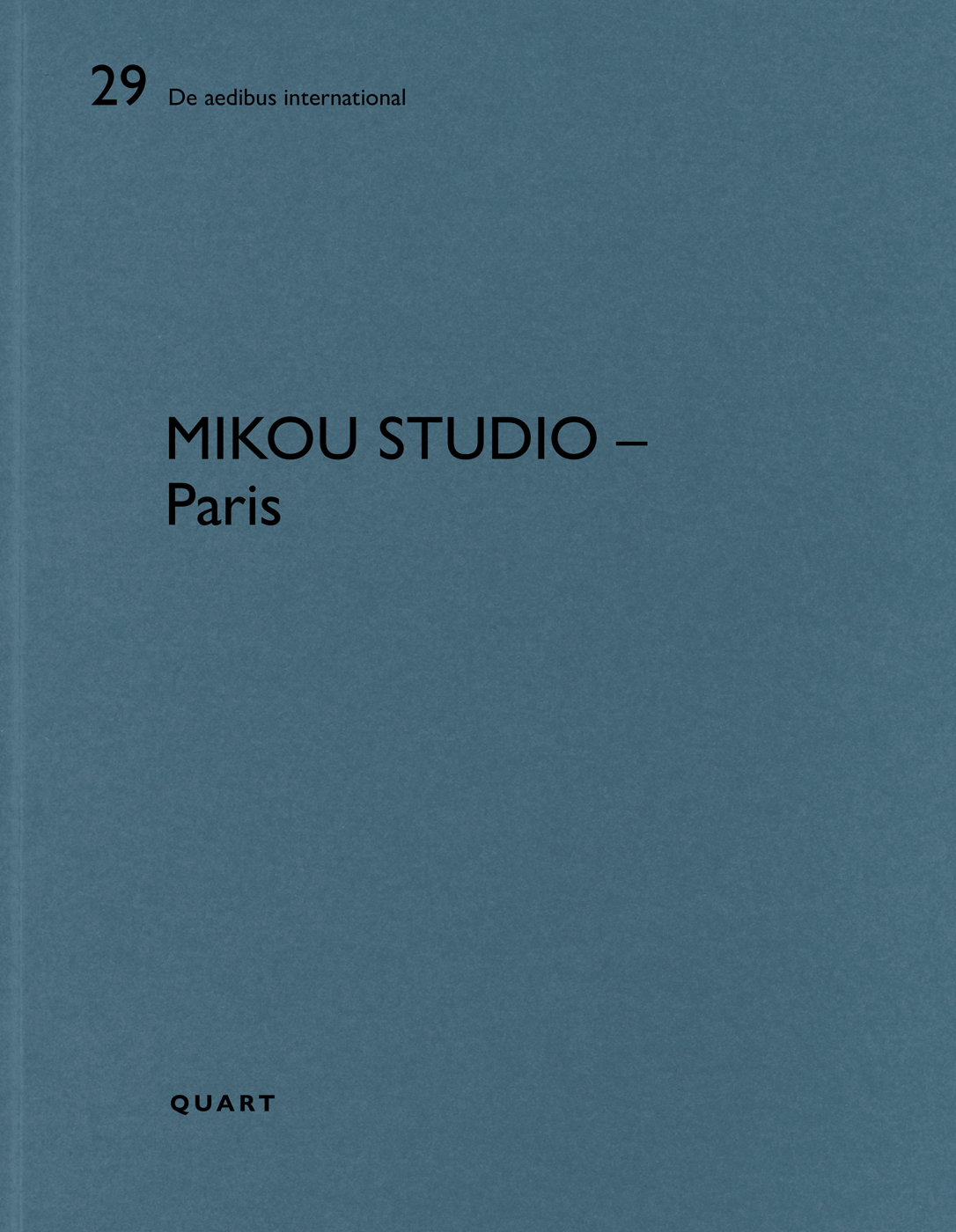 Mikou Studio – Paris - ACC Art Books UK