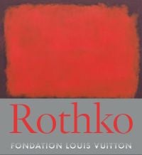 Book cover of art exhibition catalogue, Rothko, featuring an orange and purple abstract painting. Published by Citadelles & Mazenod.