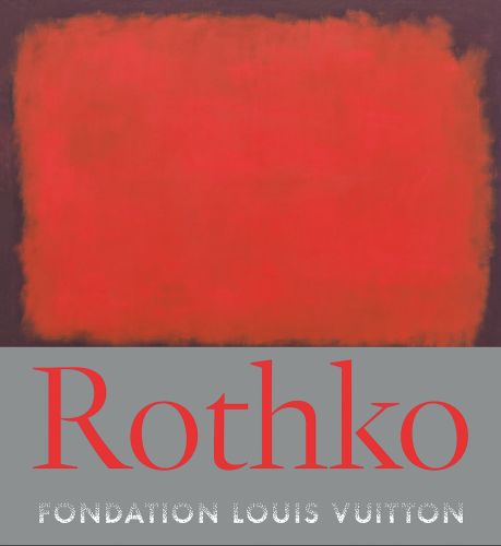 Book cover of art exhibition catalog, Rothko, featuring an orange and purple abstract painting. Published by Citadelles & Mazenod.