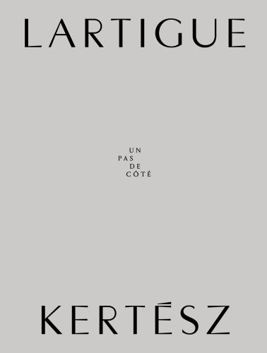 Grey cover of Lartigue | Kertész. Published by Silvana.