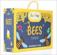 Activity box of Eco-Play Bees! Over 20 Boardgames in a Travel Size Box, with bees, honeycomb and honey pots. Published by White Star.