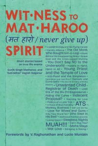 Book cover of Wit-ness to Mat-Haroo (??-????) Spirit. Published by ORO Editions.