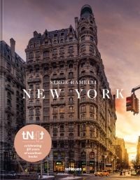 Book cover of New York, featuring The Ansonia building. Published by teNeues Books.