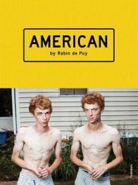 Book cover of American, featuring a photo of two twins with bare torsos. Published by Hannibal Books.