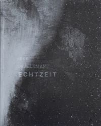 Book cover of ECHTZEIT: Dirk Braeckman, featuring a dark grey, speckled image. Published by Hopper&Fuchs.