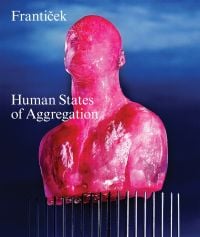 Book cover of Franti?ek—Human States of Aggregation: I Melt, Therefore I Am!, featuring a pink mould of a male head and shoulders. Published by Scheidegger & Spiess.