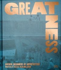 Book cover of Greatness: Diverse Designers of Architecture. Published by ORO Editions.