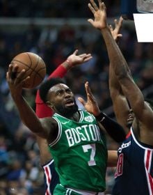 Book cover of Stars of the NBA, featuring basketball players Luka Don?i?, Giannis Antetokounmpo, and LeBron James, in action on court. Published by Abbeville Press.