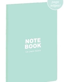 Pastel Mint A5 Notebook