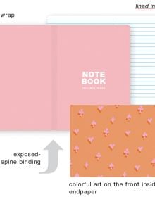 Pastel Pink A5 Notebook