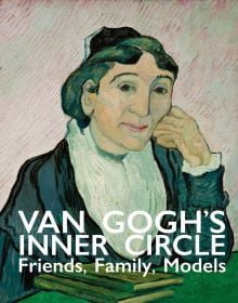 Book cover of Van Gogh's Inner Circle, featuring a painting titled 'L’Arlésienne (Madame Ginoux). Published by ACC Art Books.