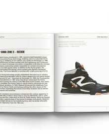 Book cover of Maria Luisa Miraldi's Sneakers: The Classics, with the side of a white Nike Air Jordan 1 shoe. Published by ACC Art Books.