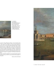 Book cover of Canaletto: Painting Venice: The Woburn Series, featuring a painting titled The Grand Canal, Ascension Day by the Italian painter. Published by Pallas Athene.