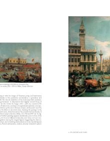 Book cover of Canaletto: Painting Venice: The Woburn Series, featuring a painting titled The Grand Canal, Ascension Day by the Italian painter. Published by Pallas Athene.