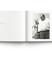 White cover of 'Terry O'Neill Rare & Unseen A portfolio of vintage prints', by ACC Art Books.