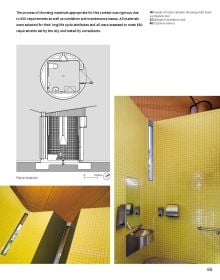 Book cover of Public Restroom Design, featuring a modern building. Published by Images Publishing.