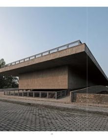 Curved roof structure on gray cover of 'Design as Experience Research', by Images Publishing.