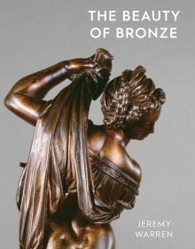 Book cover of The Beauty of Bronze, with a bronze statue of female figure. Published by Ashmolean Museum.