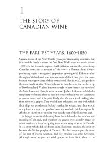 Book cover of Rod Phillips's guide, The Wines of Canada, with vineyards on the coast, mountains behind. Published by Academie du Vin Library.