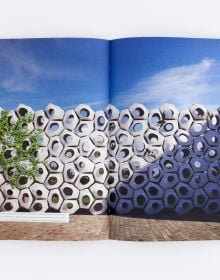 Book cover of Architectural Ceramic Assemblies Workshop V, with a ceramic building façade. Published by ORO Editions.