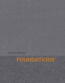 Grey cover of Foundations. Published by ORO Editions.