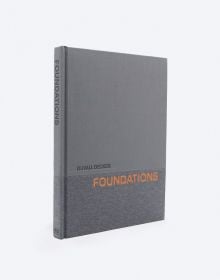 Grey cover of Foundations. Published by ORO Editions.