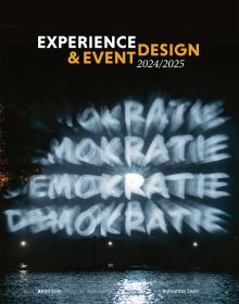 Book cover of Katharina Stein's Experience & Event Design 2024 / 2025. Published by Avedition Gmbh.