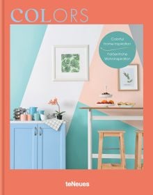 Book cover of Colors, with interior space with breakfast bar. Published by teNeues.