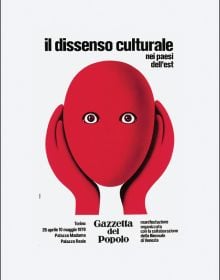 Book cover of Armando Testa, with a red sphere and half of one below. Published by Silvana.