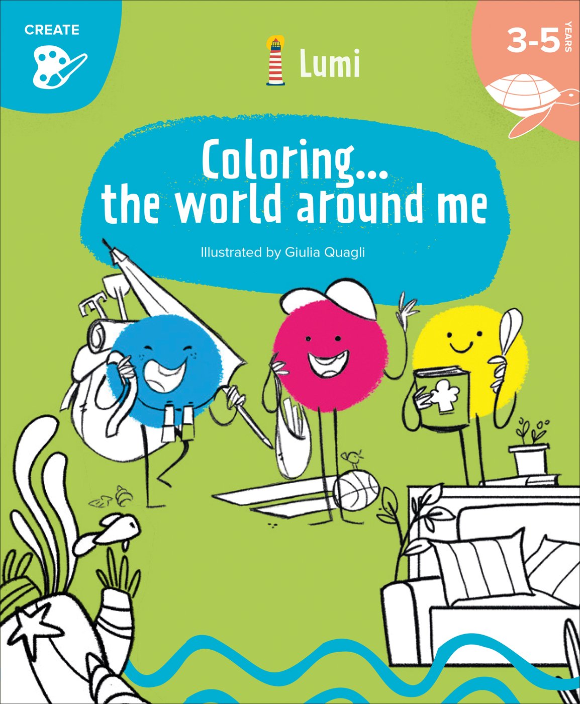 Coloring... The World Around Me ACC Art Books UK