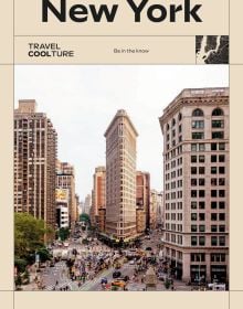 Book cover of William Dello Russo's New York: Be in the Know, with New York skyscraper, The Flatiron. Published by White Star.