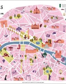 Activity Box Paris City Fun: Build your mini-city and play! with Eiffel Tower, Mona Lisa, Arc de Triomphe, Louvre Pyramid and hot air balloon. Published by White Star.