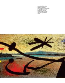 White book cover of Miró à Majorque, Un esprit libre , featuring a black star. Published by 5 Continents Editions.