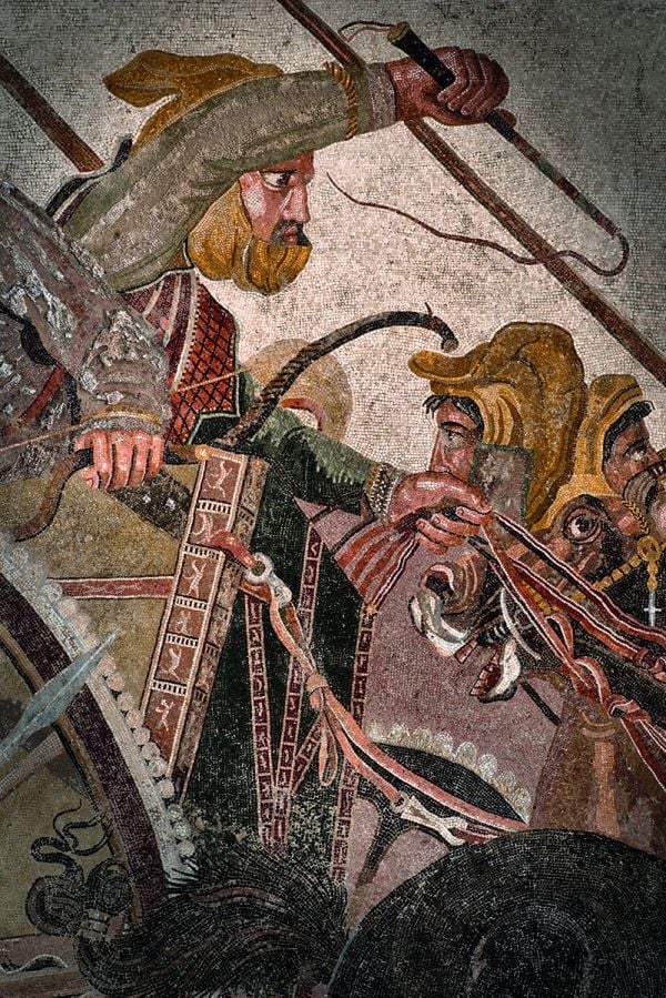 alexander mosaic detail